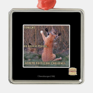 Xtreme PattyCake Challenge Metal Tree Decoration