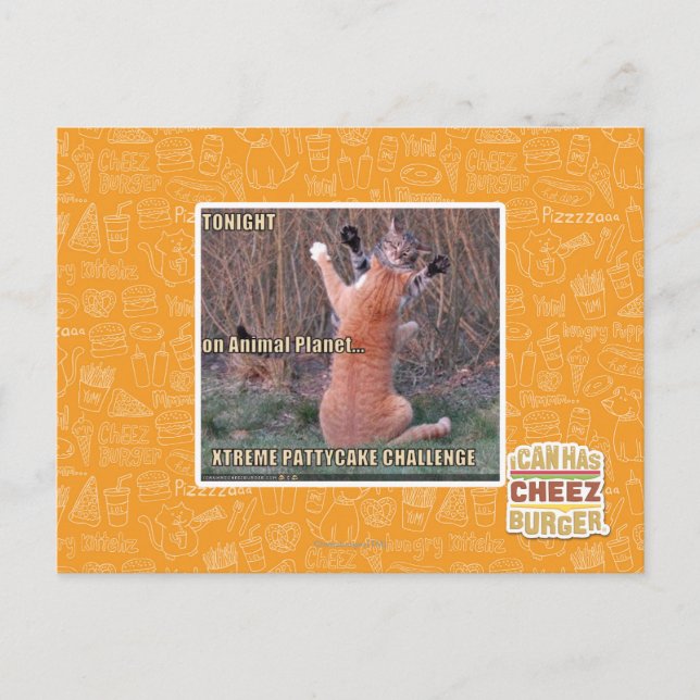Xtreme PattyCake Challenge Postcard (Front)