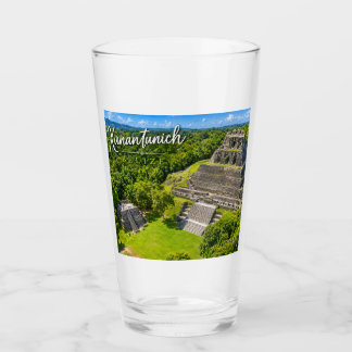 Xunantunich Belise Mayan archaeological sight Glass