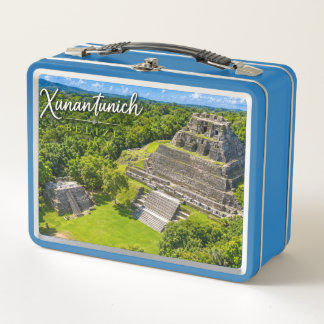 Xunantunich Belise Mayan archaeological sight Metal Lunch Box