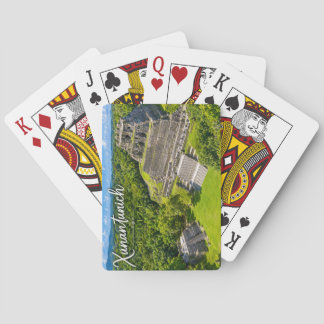 Xunantunich Belise Mayan archaeological sight Playing Cards