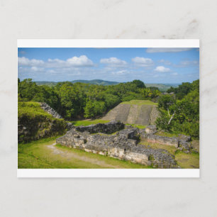 Xunantunich Mayan Ruin in Belise Postcard