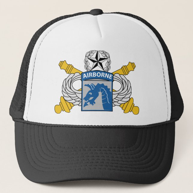 XVIII Airborne Artillery Trucker Hat (Front)