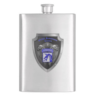 XVIII Airborne Corps “America’s Contingency Corps” Hip Flask