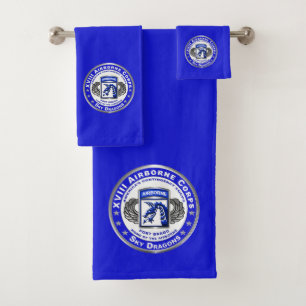 XVIII AIRBORNE CORPS  BATH TOWEL SET