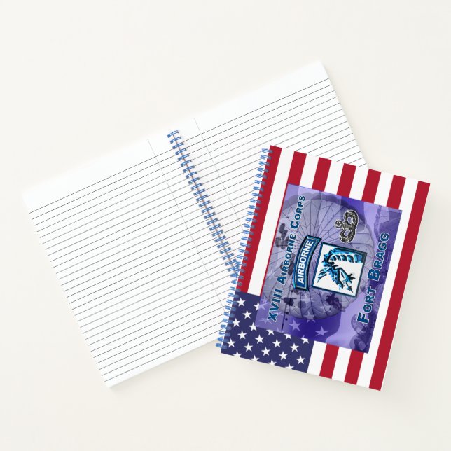  XVIII Airborne Corps Gift Notebook (Inside)