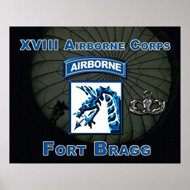 XVIII Airborne Corps Print (Front)