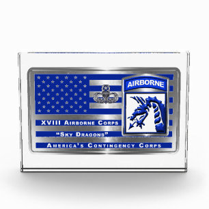 XVIII Airborne Corps Sky Dragons  Photo Block