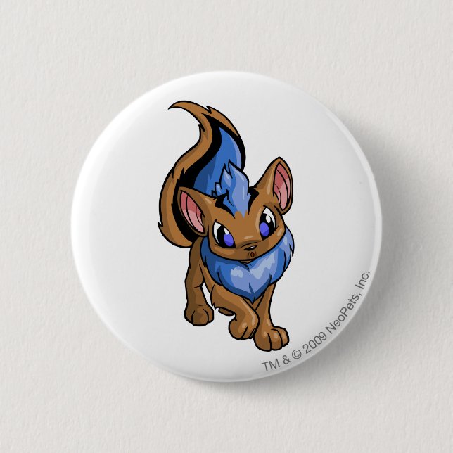 Xweetok Blue 6 Cm Round Badge (Front)