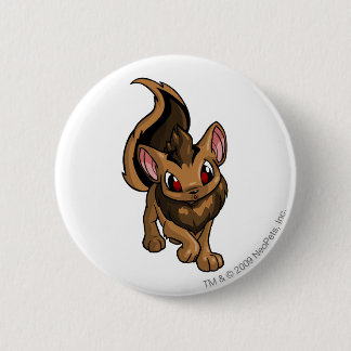 Xweetok Brown 6 Cm Round Badge