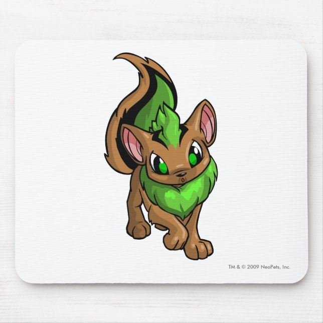Xweetok Green Mouse Mat (Front)