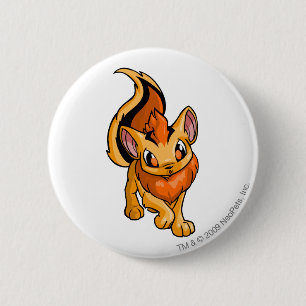 Xweetok Orange 6 Cm Round Badge