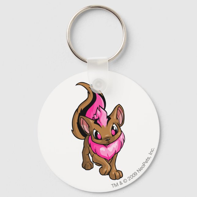 Xweetok Pink Key Ring (Front)
