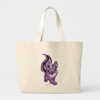 Xweetok Purple Large Tote Bag