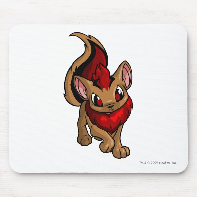 Xweetok Red Mouse Mat (Front)