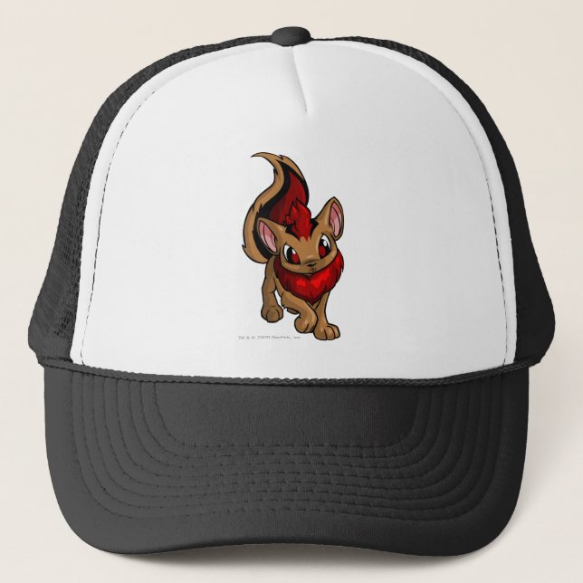 Xweetok Red Trucker Hat (Front)