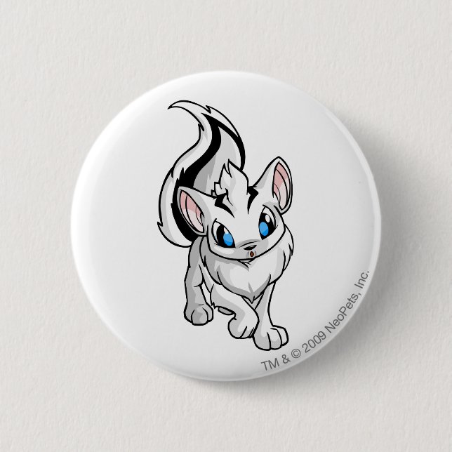 Xweetok White 6 Cm Round Badge (Front)