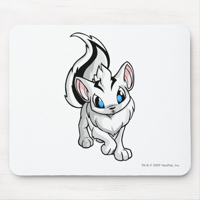 Xweetok White Mouse Mat (Front)