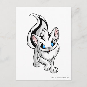 Xweetok White Postcard