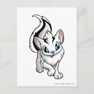 Xweetok White Postcard