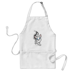 Xweetok White Standard Apron