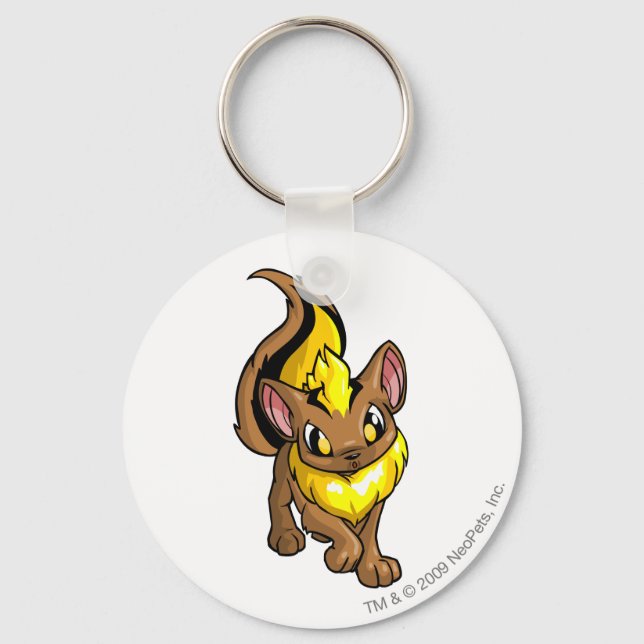 Xweetok Yellow Key Ring (Front)