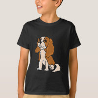 XX- Cavalier King Charles Spaniel Dog Cartoon