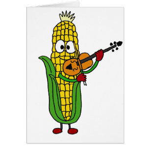 XX- Corn Playing Fiddle or Violin