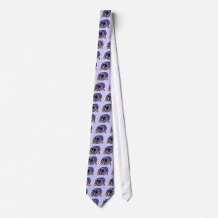 XX- Dog Agility Tunnel Cartoon Tie