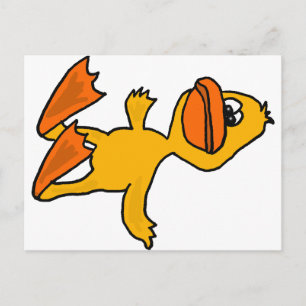 XX- Funny Dead Duck Cartoon Postcard