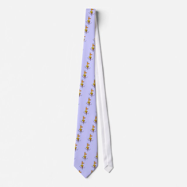XX- Funny Duck on a Pogo Stick Tie (Front)