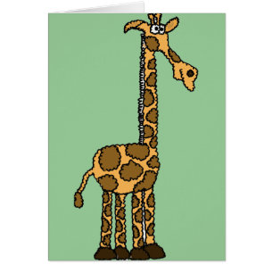 XX- Funny Giraffe Cartoon