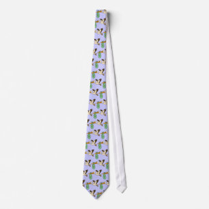 XX- Funny Stork Carrying Baby Tie