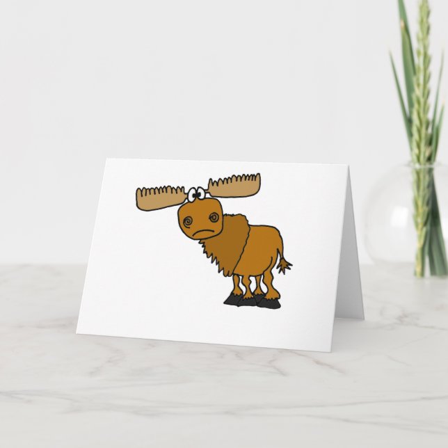 XX- Goofy Moose Design Card (Front)
