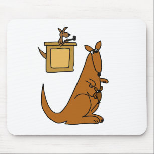 XX- Kangaroo Court Cartoon Mouse Mat