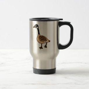 XX- Silly Goose Cartoon Travel Mug