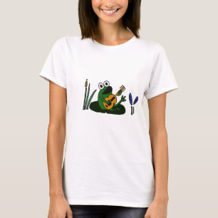 XX- Singing Frog with Guitar T-Shirt