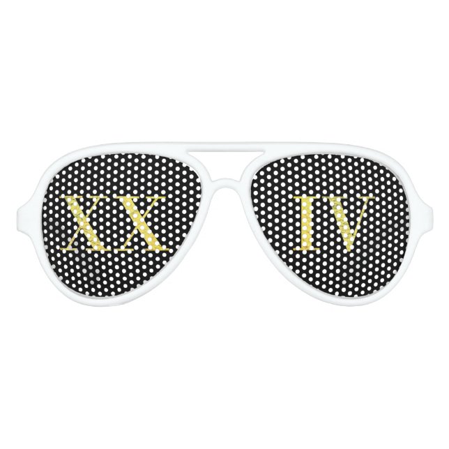 XXIV 24K Gold Sunglasses Fun (Front)