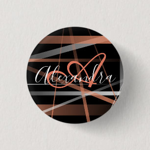 xxx 3 cm round badge