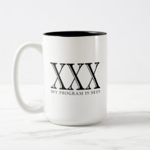 XXX My Program Is Sexy Coffee Mug