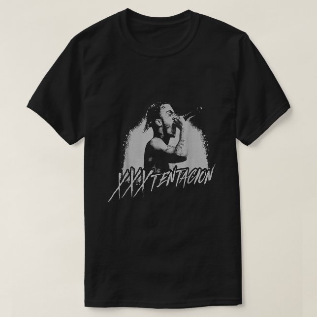 XXXTentacion Black  T-Shirt (Design Front)