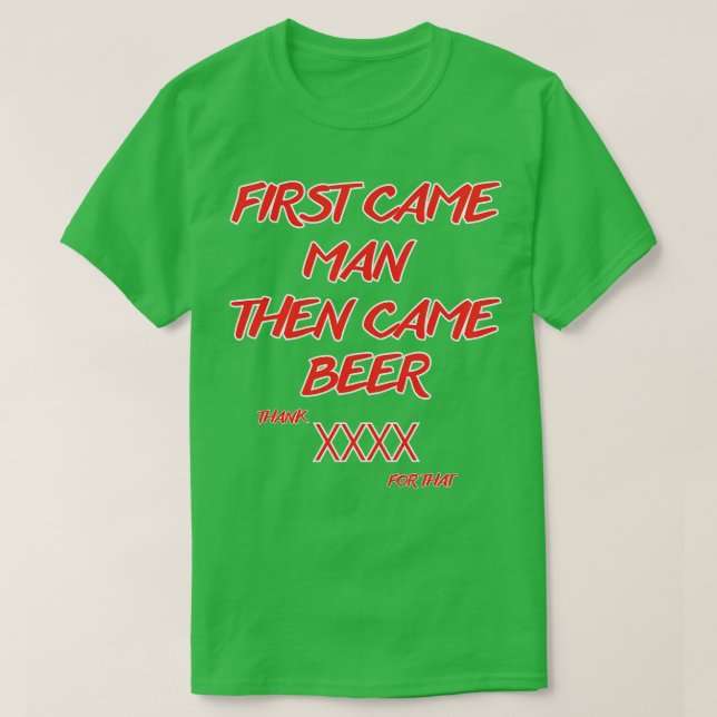 Xxxx Gold 1 T-Shirt (Design Front)