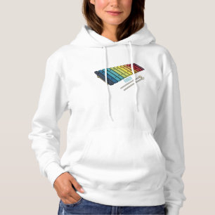 Xylophone cartoon illustration hoodie