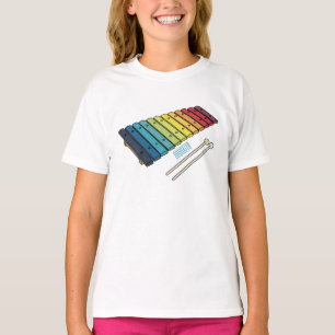 Xylophone cartoon illustration T-Shirt