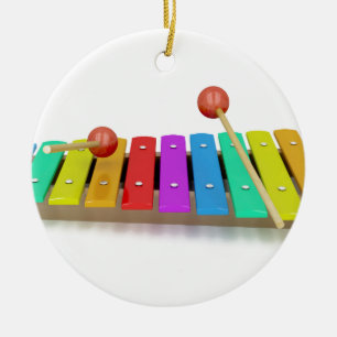 Xylophone Ceramic Tree Decoration
