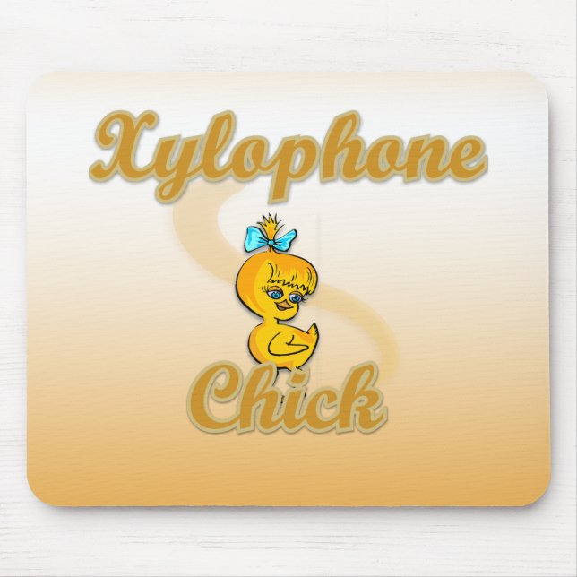 Xylophone Chick Mouse Mat (Front)