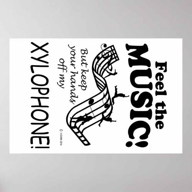 Xylophone Feel The Music Poster (Front)
