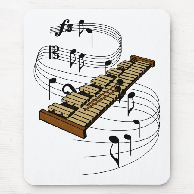 Xylophone Mouse Mat (Front)