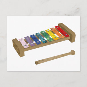 Xylophone Postcard