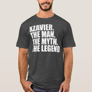 XzavierXzavier Name Xzavier given name T-Shirt